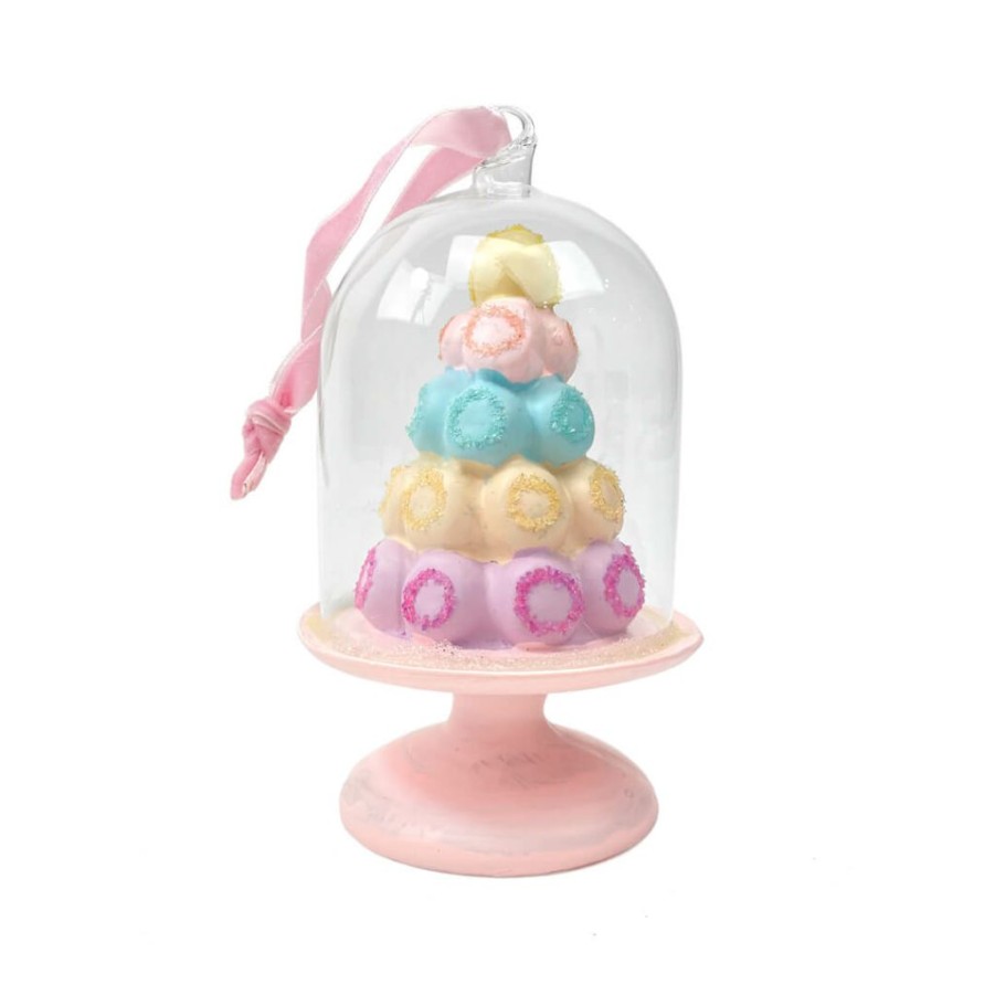 Christmas * | Cody Foster & Co. Pastel Macaron Tower Ornament 5.5 Christmas