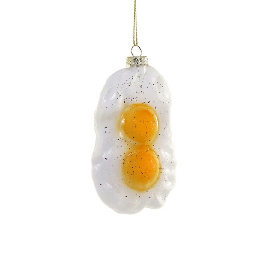 Christmas * | Cody Foster & Co. Christmas Preorder: Fried Eggs Ornament 4.75