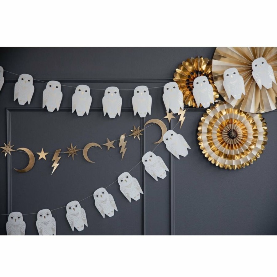 Halloween * | My Mind'S Eye Spellbound Owl Halloween Banner Set